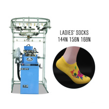 3.75 inch automatic dual-use terry & plain computer socks knitting machine 6f sock making machine price